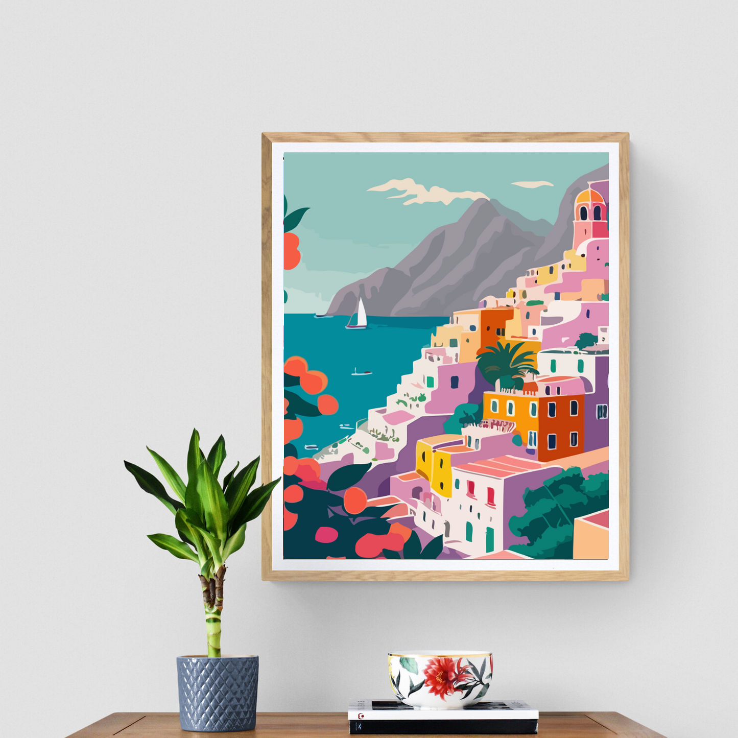 Holiday in Amalfi Paint By Numbers Kit